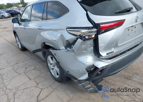 2020 Toyota Highlander Le из США, поврежденный, VIN 5TDBZRBH8LS511947